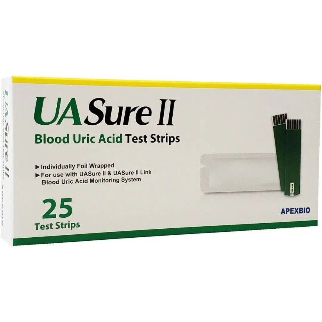 UASure II Blood Uric Acid Meter Test Strips